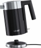 Graef Graef Wasserkocher WK 402, 1 l, 1850 W, Edelstahl, schwarz schwarz Чайник Graef WK 402, 1 л, 1850 Вт, нержавеющая сталь, черный