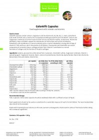 Krauterhaus Sanct Bernhardt Gelenkfit Capsules, 240 капсул на 40 дней