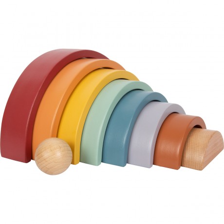 Small Foot Holzbausteine Regenbogen „Safari“ Деревянные строительные блоки радуга &quot;Сафари&quot;