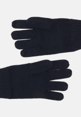 Tommy Hilfiger ESSENTIAL BEANIE &amp; GLOVES SET Gloves space blue ESSENTIAL BEANIE &amp;amp; GLOVE SET Перчатки космический синий