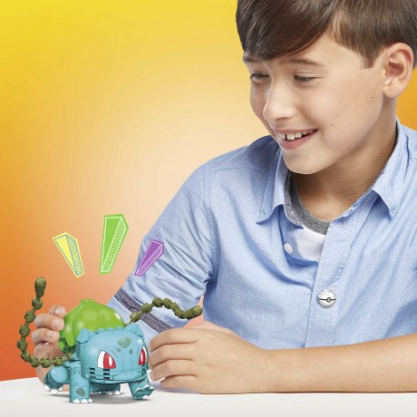 Mattel Mega Construx Pokemon Medium Bisasam Mega Construx Покемон Средний Бульбазавр