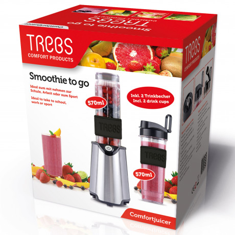 TREBS TREBS Smoothie-Maker 99330, 300 W  Устройство для приготовления смузи TREBS 99330, 300 Вт