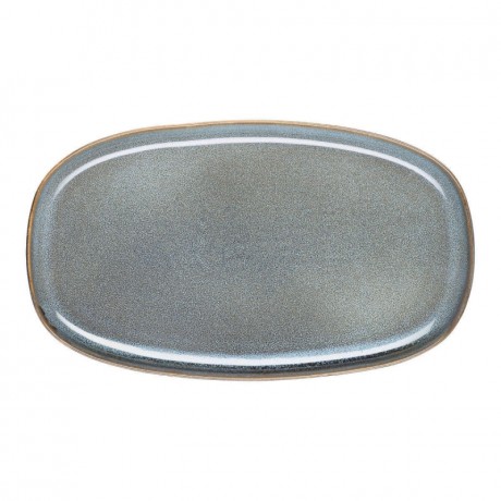 ASA SELECTION ASA Saisons Denim Platte oval 31x18x2 cm ASA Seasons Джинсовая тарелка овальная 31x18x2 см