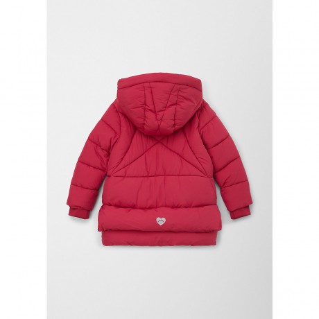 s.Oliver Steppmantel mit Rippbundchen Mantel fur Madchen Стеганое пальто с манжетами в резинку Пальто для девочки