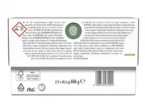 Ariel Colorwaschmittel Pods MaxPower 15 WL, Капсулы для стирки цветного белья MaxPower с пятновыводителем 15шт