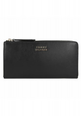Tommy Hilfiger CASUAL CHIC  Wallet black ПОВСЕДНЕВНЫЙ ШИКАРНЫЙ кошелек черный