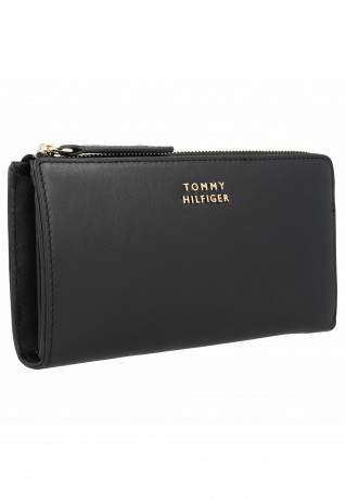 Tommy Hilfiger CASUAL CHIC  Wallet black ПОВСЕДНЕВНЫЙ ШИКАРНЫЙ кошелек черный