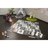 KNORR Toys Puzzlematte Alphabet + Zahlen grau-weiss Коврик-пазл алфавит + цифры серо-белый