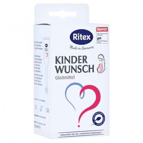 Ritex Kinderwunsch Gleitmittel Ритекс Смазка для повышения фертильности 8шт x 4мл