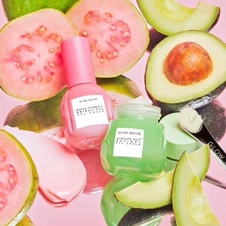 Glow Recipe Guava Vitamin C Bright-Eye Gel Cream Яркий гель-крем для глаз с витамином С из гуавы