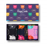 Happy Socks Socken #x27;3-Pack Mixed Cat Socks Gift Set#x27; 36-40 носки #x27;подарочный набор из 3 носков для кошек #x27;