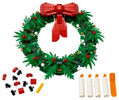 Lego 2-in-1-Adventskranz Рождественский венок 2-в-1