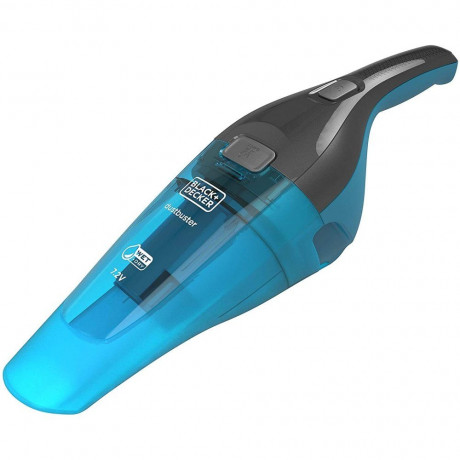 Black + Decker Black + Decker Nass-Trocken-Akkusauger WDC215WA Dustbuster Wet+Dry Akku-Sauger titanium/blau  Беспроводной пылесос Black + Decker для влажной и сухой уборки WDC215WA Dustbuster Wet+Dry беспроводной пылесос титановый/синий