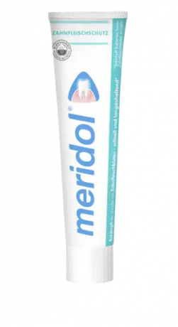 meridol Zahnpasta Doppelpack + Zahnburste Sanft Doppelpack, Меридол НАБОР Зубная паста против воспаления дёсен 2шт х 75мл + Зубные щетки Мягкие 2шт