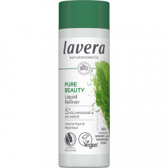 LAVERA PURE BEAUTY Liquid Refiner, 100 ml, Лавера Жидкий эксфолиант для лица для кожи с несовершенствами и жирным блеском, азелаиновая кислота и био-мята, 100 мл