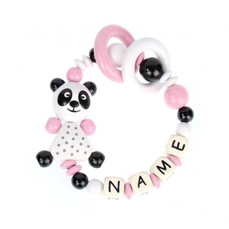 elefantasie Greifling Pandabar personalisiert mit Namen Игрушка-клатч Pandabar персонализированная с именем