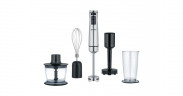 Severin Severin SM 3774, Stabmixer schwarz/edelstahl (geburstet), mit Zubehor-Set  schwarz/edelstahl (geburstet) Severin SM 3774, погружной блендер черный/нержавеющая сталь (брашированная), с набором аксессуаров
