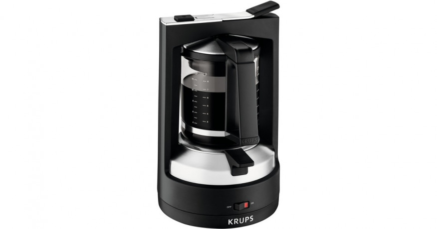 Krups Krups T8.2 KM 4689, Filtermaschine schwarz/silber schwarz, silber Krups T8.2 KM 4689, фильтр-машина черный/серебристый