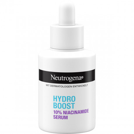 Neutrogena Hydro Boost 10% Niacinamide Serum, 30 ml, Neutrogena Hydro Boost Сыворотка с 10% ниацинамида и гиалуроновой кислотой без отдушки, 30 мл