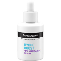 Neutrogena Hydro Boost 10% Niacinamide Serum, 30 ml, Neutrogena Hydro Boost Сыворотка с 10% ниацинамида и гиалуроновой кислотой без отдушки, 30 мл