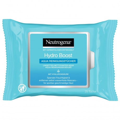 Neutrogena Aqua Reinigungstucher  Аква чистящие салфетки