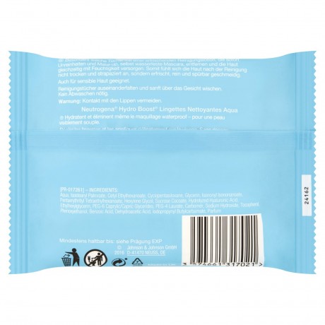 Neutrogena Aqua Reinigungstucher  Аква чистящие салфетки