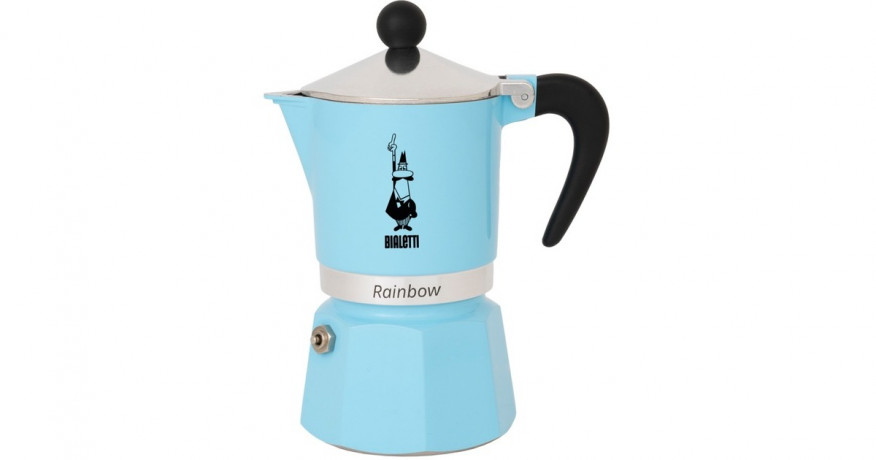 Bialetti Bialetti Rainbow, Espressomaschine hellblau, 1 Tasse  hellblau Bialetti Rainbow, кофемашина для эспрессо, голубой, 1 чашка