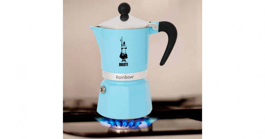 Bialetti Bialetti Rainbow, Espressomaschine hellblau, 1 Tasse  hellblau Bialetti Rainbow, кофемашина для эспрессо, голубой, 1 чашка