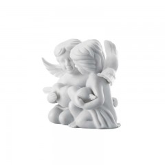 Rosenthal Rosenthal Engelpaar mit Herz klein weiss matt 6,5 cm Rosenthal пара ангелочков с сердечком маленькие белые матовые 6,5 см