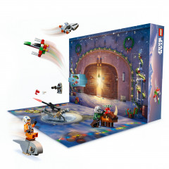 LEGO Star Wars Adventskalender 2026 75456, LEGO Star Wars адвент-календарь 2026 по сериалу The Mandalorian с 7 персонажами и мини-моделями, 293 детали, от 6 лет