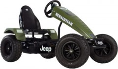 BERG Elektrisch Go-Kart mit XXL-Rahmen Jeep Revolution pedal mit dreigangschaltung Grun ab 6 Jahren Электрический картинг с рамой XXL Jeep Revolution педаль с тремя передачами зеленый с 6 лет