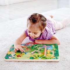 HAPE Magnetspiel Dschungel-Labyrinth Магнитная игра «Лабиринт в джунглях»