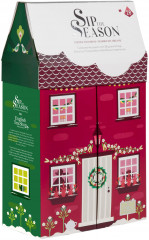 English Tea Shop Bio Tee Winterhaus Adventskalender, чайный адвент-календарь-домик, 28 пирамидок, 10 вкусов