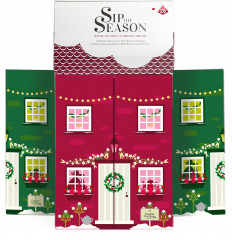 English Tea Shop Bio Tee Winterhaus Adventskalender, чайный адвент-календарь-домик, 28 пирамидок, 10 вкусов
