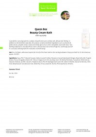 Krauterhaus Sanct Bernhardt Queen Bee Beauty Cream Bath, 750 мл