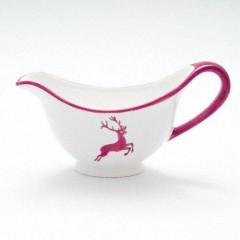 Gmundner Keramik Gmundner Keramik Bordeauxroter Hirsch Sauciere Gourmet 0,2 L / h: 10 cm Соусник Gmundner Ceramics Bordeaux Red Deer Gourmet 0,2 л / высота: 10 см