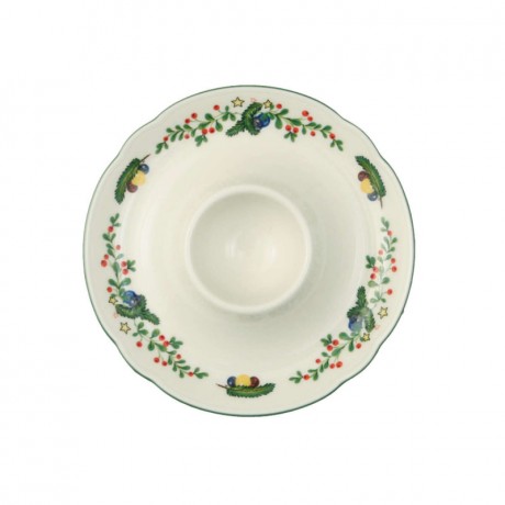 Seltmann Weiden Seltmann Weiden Marie-Luise Weihnachten Eierbecher mit Ablage Seltmann Weiden Marie-Luise Рождественская подставка для яиц с полкой