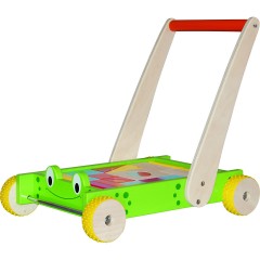 Woodyland Holzspielzeug Lauflernwagen Frosch Деревянная игрушка ходунки лягушка