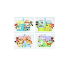frler frler Baby Stoffbuch Tiere Babybucher fur Kinder frler детская тканевая книга животные детские книги для детей