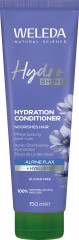 WELEDA HydraShine Pflege-Spuelung Alpen-Lein, 150 ml, Кондиционер HydraShine с альпийским льном для мягкости, блеска и лёгкого расчёсывания волос, 150 мл