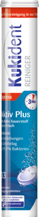 Kukident AktivPlus Чистящее средство для зубного протеза таблетки, 33 шт