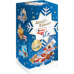 kinder &amp; Co. Classic Adventskalender 2026, Шоколадный адвент-календарь 2026 kinder и Ferrero, 24 сладости, 295 г