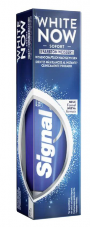 Signal Zahnpasta white now Сигнал Зубная паста отбеливающая, эффект через 3 дня, 75 мл