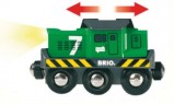 BRIO Batterie-Frachtlok Аккумуляторные перевозки