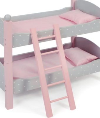 CHIC 2000 Puppen-Etagenbett Puntos grey Кровать кукольная двухъярусная Puntos серая