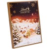 Lindt Edelbitter Adventskalender 2024 Адвент календарь с темным шоколадом, 26 сладких сюрприза, 250 грамм