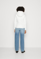 Tommy Hilfiger PADDED GLOBAL STRIPE JACKET Light jacket ecru УТЕПЛЕННАЯ КУРТКА GLOBAL STRIPE JACKET Легкая куртка экрю