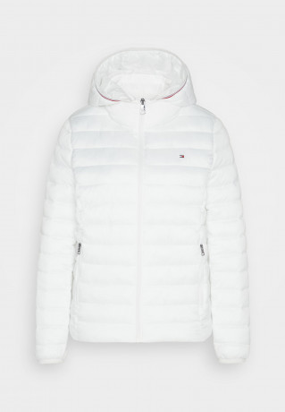 Tommy Hilfiger PADDED GLOBAL STRIPE JACKET Light jacket ecru УТЕПЛЕННАЯ КУРТКА GLOBAL STRIPE JACKET Легкая куртка экрю