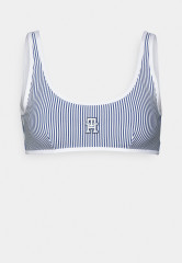 Tommy Hilfiger BRALETTE   Bikini top indigo blue/ white БРАЛЕТТ лиф бикини синий индиго/белый