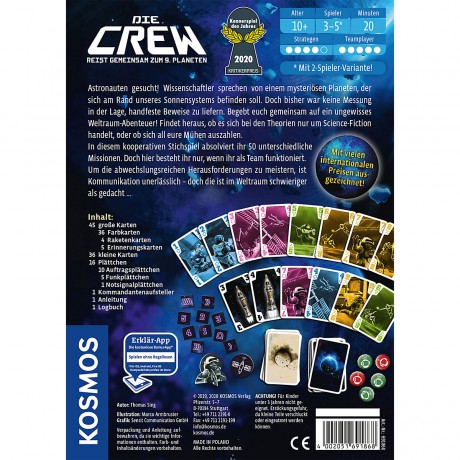 Kosmos KENNERSPIEL DES JAHRES 2020 КЕННЕР ИГРА ГОДА 2020